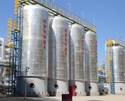 125,000 m3 Coke Oven Gas Purification TSA Project of Hohhot Xuyang Zhongyan Energy Co.